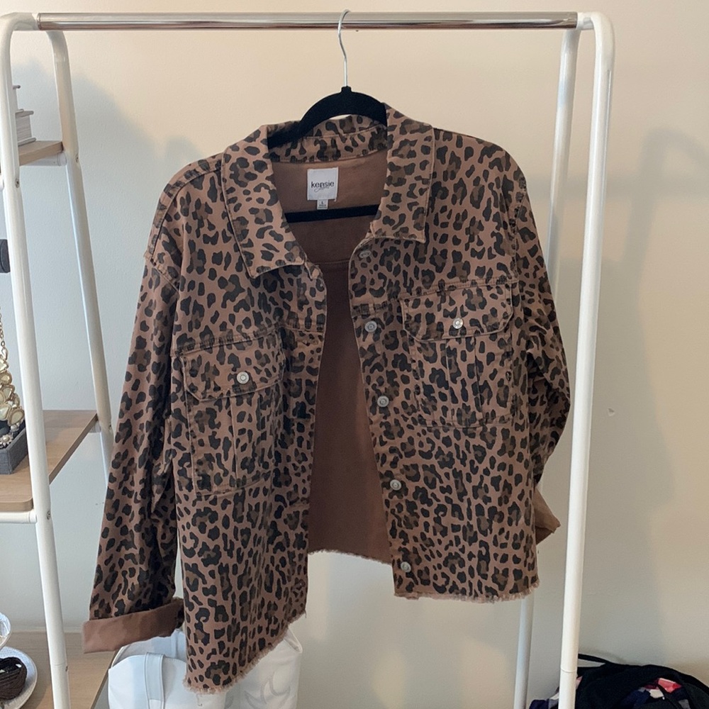 Cheetah Print Jacket